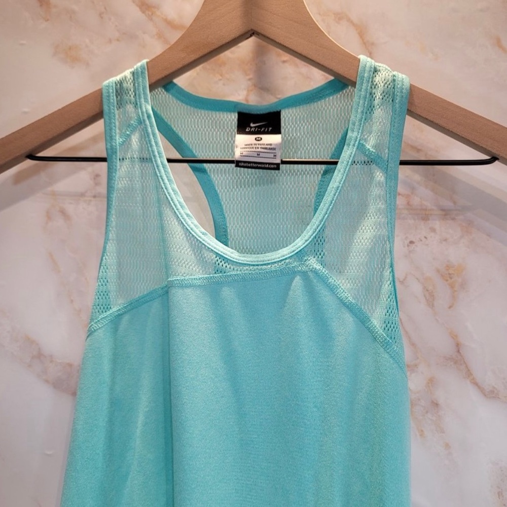 Nike Dri-Fit Mesh Racerback Tank (M) - Picture 5 of 8